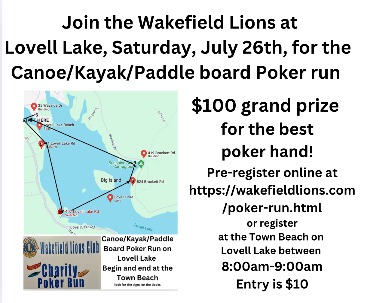 Charity Poker Run